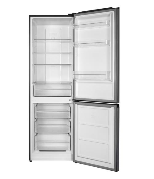 Combina frigorifica HEINNER HCNF-HM293INVDGE++, 293 L, Total No Frost, Clasa E, Lumina LED, H 186 cm (Gri antracit)
