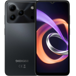 Telefon Mobil Doogee Note 56 Plus, Procesor Unisoc T7225 Octa Core, Ecran IPS 6.56", 6GB RAM, 256GB Flash, Camera 50 MP, 4G, Wi-Fi, Dual Sim, Android (Negru)