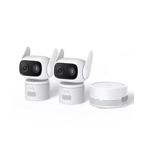 Kit supraveghere video cu fir eufyCam set HomeBase Mini + 2 camere C31 Full HD Pan-Tilt