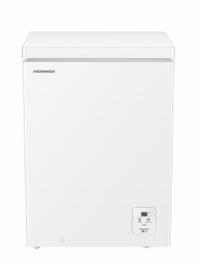 Lada frigorifica HEINNER HCF-HS141INVE++, 141 L, Clasa E, Protectie iarna, Motor Inverter (Alb)