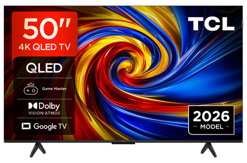 Televizor QLED TCL 127 cm (50inch) 50QLED780L, Ultra HD 4K, Smart TV, WiFi, CI