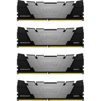 Memorii Kingston FURY Renegade Black Intel XMP 2.0, 32GB (4x 8GB), DDR4-3600MHz, CL16, Quad Channel