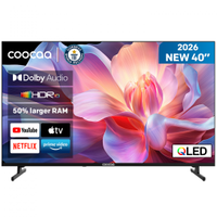 Televizor QLED Coocaa 101 cm (40") 40CTQH38Z, Full HD, Smart TV, WiFi, CI