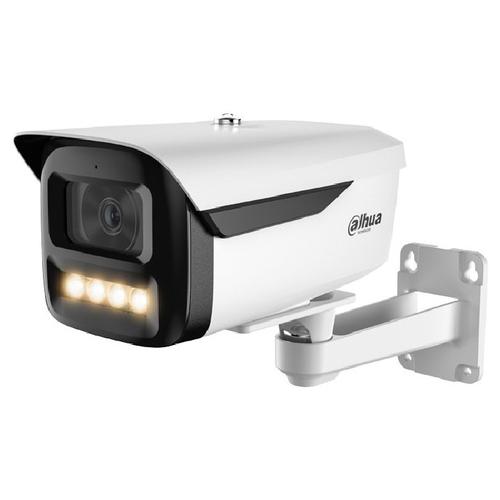 Camera supraveghere video exterior IP Dahua IPC-HFW2249M-S-LED-0360B-B-PRO, 2MP, Full-Color, lentila 3.6 mm, IR LED alb 50m, microfon, audio in/out, PoE, IP67, WizSense