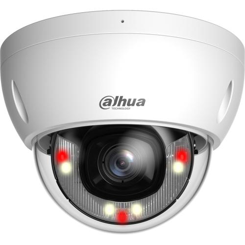 Camera supraveghere video exterior IP Dome cu iluminare duala Dahua WizSense IPC-HDBW2649E-S-IL-0280B, 6 MP, 2.8 mm, microfon, slot card, PoE