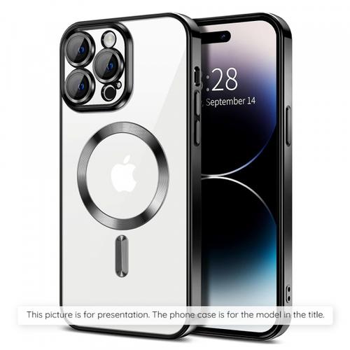 Husa MagSafe pentru Xiaomi 17T, Techsuit, Luxury Crystal, Neagra