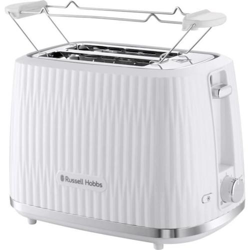Prajitor de paine Russell Hobbs, Eden, 800 W, 2 sloturi (Alb)