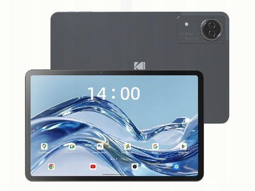 Tableta Kodak K12, Procesor Octa-Core T616, Ecran FHD 12inch, 6GB RAM, 128GB Flash, 13MP, Android (Gri)