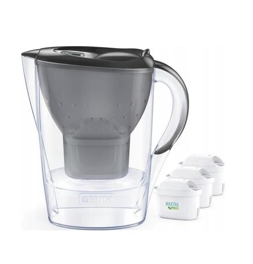 Cana filtranta Brita Marella 2.4 L, 3 Maxtra Pro Pure Performance (Negru)