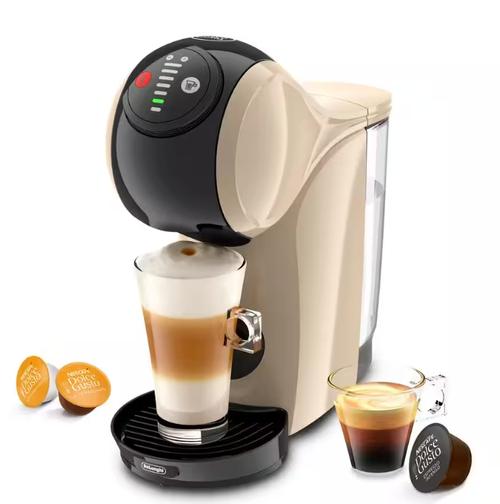 Espressor cu capsule De'Longhi EDG226.BG Genio S Nescafé Dolce Gusto, 1600 W, 15 bar, Rezervor 0.8 l, Oprire automata (Bej)
