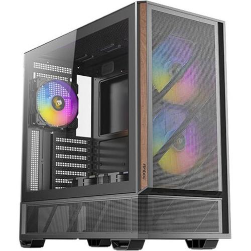 Carcasa ANTEC P30 ARGB, Mid Tower, Sticla securizata, ATX (Negru)