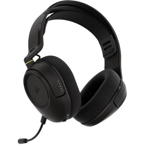 Casti Gaming Corsair HS35 v3, Wireless 2.4G/Bluetooth/Wired, Autonomie maxima 30 ore, Microfon (Negru)