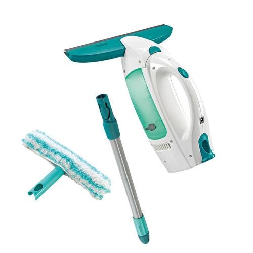 Set aspirator de geam Leifheit Dry & Clean, Autonomie 35 Min (Alb)