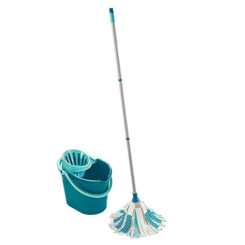 Set de curatenie Leifheit Power Mop 3 in 1 (Turcoaz)
