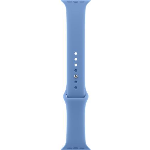 Curea pentru Apple Watch 42mm, Wildflower Blue Sport Band, S/M