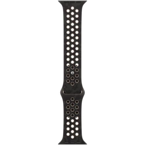 Curea pentru Apple Watch 40mm, Dark Black Nike Sport Band, S/M