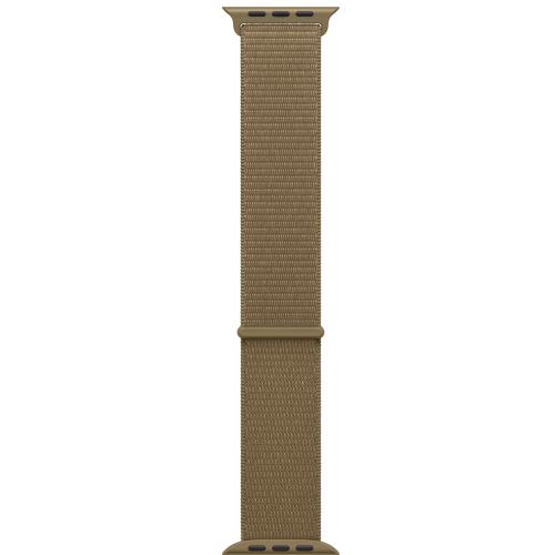 Curea pentru Apple Watch 46mm, Olive Sport Loop - XL - Imagine 1