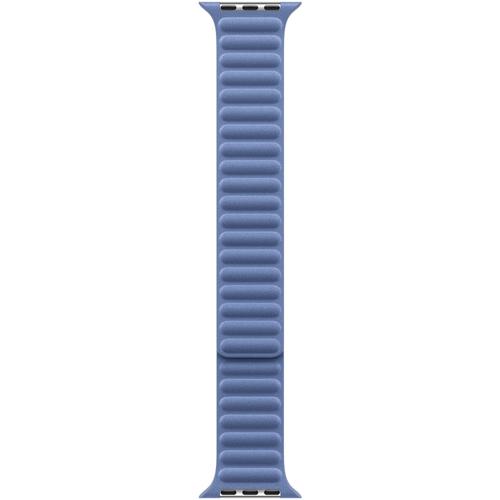Curea pentru Apple Watch 42mm, Wildflower Blue Magnetic Link, S/M