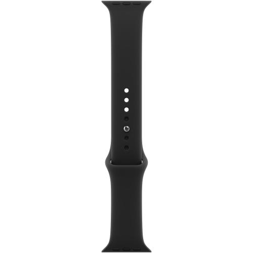 Curea pentru Apple Watch 46mm, Black Sport Band, XL