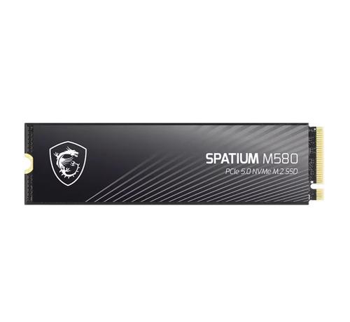 SSD MSI Spatium M580 S78-440Q1D0-P83, PCIe 5.0 NVMe, M.2 2280, 2TB, citire 14600 MB/s, scriere 12700 MB/s
