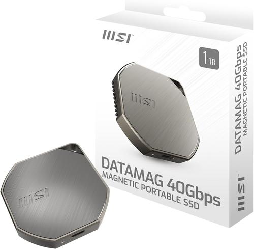 SSD Extern MSI DATAMAG 40Gbps, 1TB, USB4 40Gbps (Type-C), 3D NAND - Imagine 1