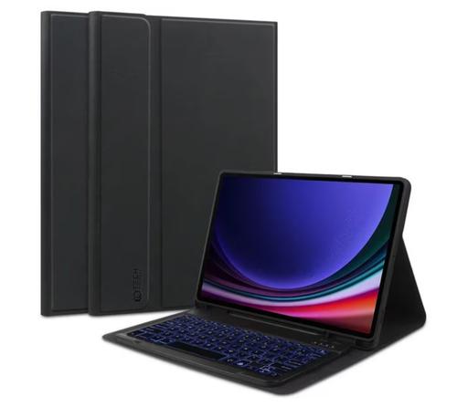 Husa tableta cu tastatura Tech-Protect SC Pen + Keyboard pentru Samsung Galaxy Tab S9 11.0 / S9 Fe / S10 Fe / S10 Lite 10.9 X710 / X716B / X510 / X516B / X520 / X526 / X400 / X406B (Negru)