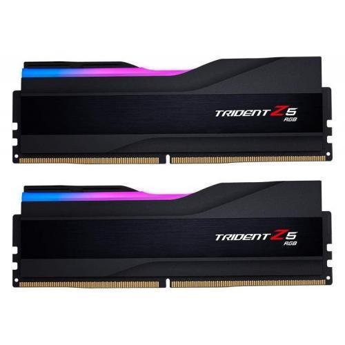 Memorii G.Skill Trident Z5 RGB Black Intel XMP 3.0, 48GB (2x24GB), DDR5-7200MHz, CL36, Dual Channel