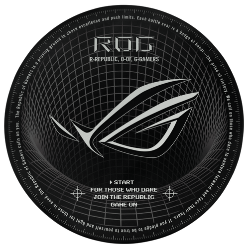Covor gaming ASUS ROG Cosmic Mat II, 117 cm (Negru)