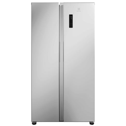 Side-By-Side Electrolux EAT6ME53U0, 530 l, No Frost, Clasa E, H 1.77 m (Argintiu)