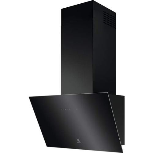 Hota incorporabila decorativa Electrolux LFV436K, Seria 600, Putere de absorbtie 615 mc/h, conectivitate plita, 60 cm (Negru)