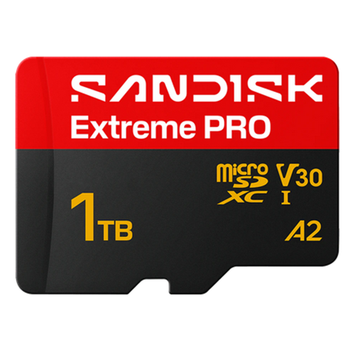 Card de memorie microSDXC SanDisk by Western Digital Extreme PRO 1TB, UHS-I U3, V30, A2
