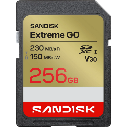 Card de memorie SDXC SanDisk by Western Digital Extreme GO 256GB, UHS-I, V30