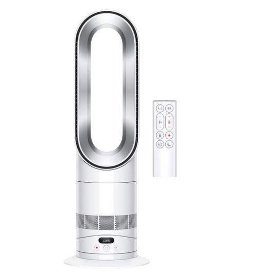Ventilator cu incalzire si racire Dyson Hot+Cool™ AM15, Control inteligent prin aplicatia MyDyson, Tehnologie Air Multiplier™, flux aer 200 l/s, 10 trepte de viteza (Alb)