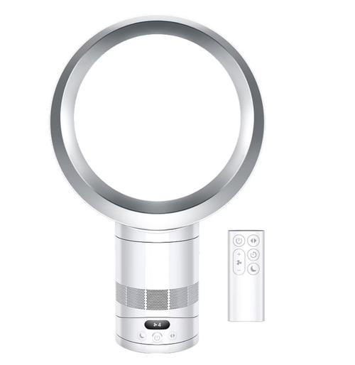 Ventilator Dyson AM12 Cool CF1, Tehnologie Air Multiplier™, Osclatie 70 grade, mod de noapte, programare, flux de aer 370 l/s, 10 trepte de viteza (Alb)