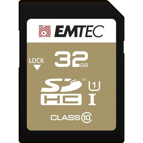 Card de memorie SDHC Emtec Elite Gold 32GB, Class 10, UHS-I U1