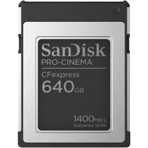 Card de memorie CFexpress SanDisk by WD PRO-CINEMA 640GB