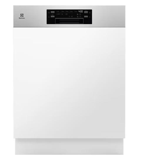 Masina de spalat vase semi-incorporabila ELECTROLUX E62ID110SX, AirDry, 13 seturi, 8 programe, 60 cm, Clasa D (Inox)