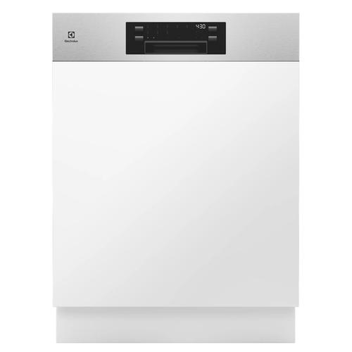 Masina de spalat vase semi-incorporabila ELECTROLUX E62IB200SX, AirDry, 14 seturi, 8 programe, 60 cm, Clasa B (Inox)