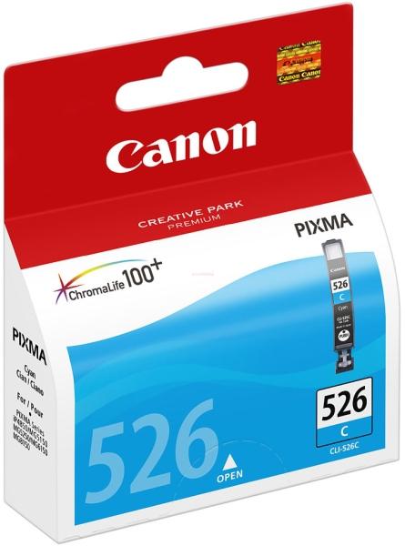 Cartus cerneala Canon CLI-526C, acoperire 520 pagini (Cyan)
