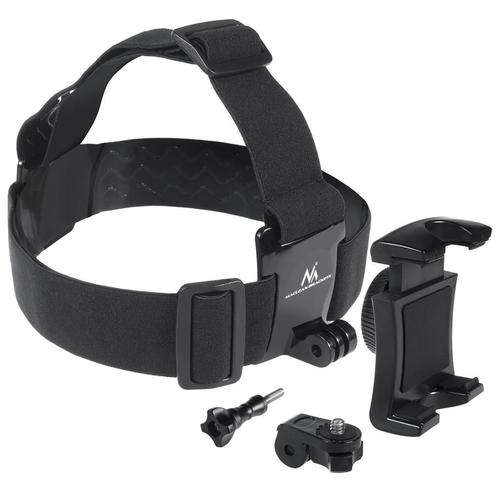 Sistem prindere pe cap Maclean MC-825 pentru telefon, camera video (Negru)