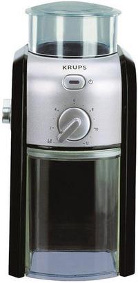 Rasnita de cafea electrica Krups GVX242, 17 setari macinare, 100W, 200g, Negru
