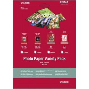 Hartie Foto Canon Variety Pack VP-101, 20 coli