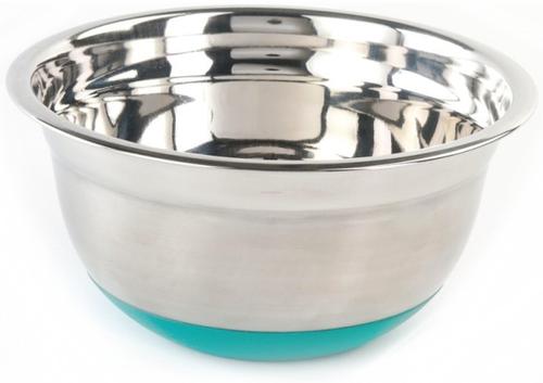 Bol inox satinat Vanora Vn-Jkbl-1204, Baza antiaderenta din silicon, 26 cm