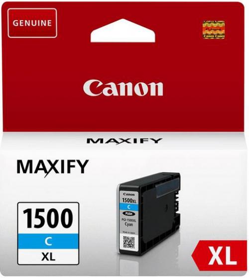 Cartus Canon PGI-1500XL C, 1020 pagini (Cyan)
